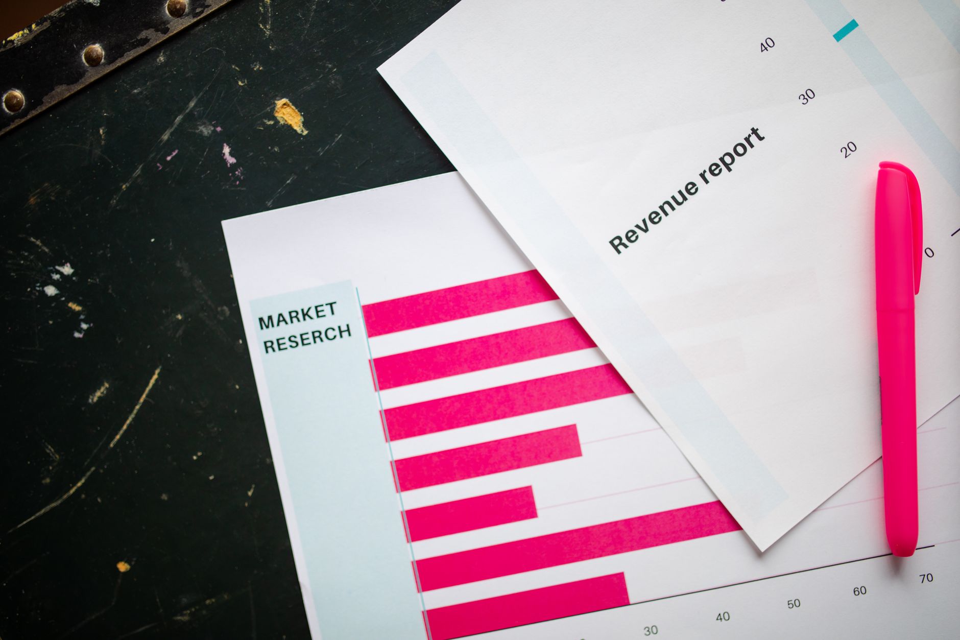 Competitive intelligence report showing brand share-of-voice comparison across competitors